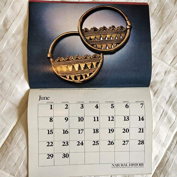 1980 Calendar "GOLD of El DORADO: THE HERITAGE OF COLOMBIA" - Picture 8 of 16